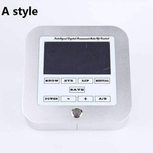 Planet Gates Silver Quality Makeup Power Supply Intelligent Professional Digital Permanent For Eyebrow Lip Tattoo Machine Kit Accessories