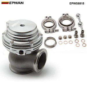 Planet Gates Silver Racing 38mm External Wastegate V-Band Flanged Turbo Waste Gate For Supercharge Turbo Manifold EPWS8815