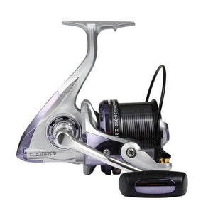 Planet Gates Silver Reel / 12 / 12000 Series Long Shot Spinning Fishing Reel 12+1BB High Speed 4.6:1 25KG Max Drag Fish Reels Trolling Surf Metal Spoon Moulinet Peche
