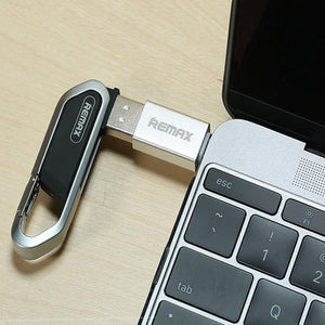 Planet Gates Silver REMAX Mobile Phone adapters OTG TYPE-C to USB Adapter Mini Connector Fast Charging for U-Disk to Type C To USB 2.0/ 3.0 /3.1