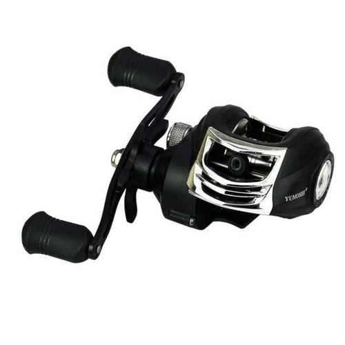 Planet Gates Silver / Right Hand Bait casting Reel Magnetic brake system Reel 10KG Max Drag 7.1:1 High Speed Fishing Reel Fishing Accessories metal Fishing wheel