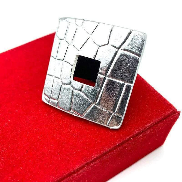 Crack Leather Ring For Women Wedding Jewelry Punk Prom Finger Ring Accessories Rings Gothic Jewellery Wholesale Prsten