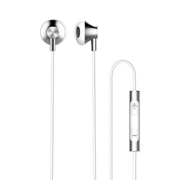 Planet Gates Silver Rock In-Ear Earphone with Microphone for Xiaomi Huawei 3.5mm Metal Earphone Super Bass Headset with Mic Earbuds