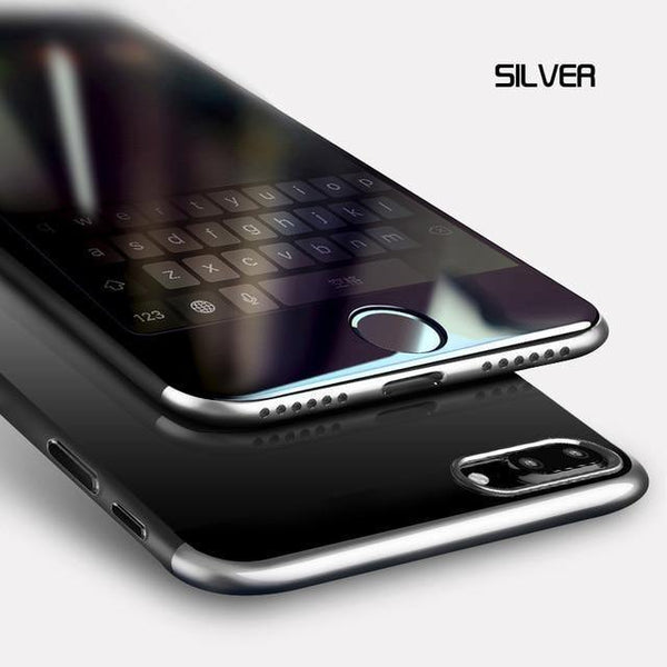 Planet Gates Silver / Russian Federation / For 8Plus 7Plus Baseus PC Hard Case For iPhone 8 7 Cover For iPhone 8 7 Plus Case Anti-scratch Electroplating Protective Phone Bag Shell Coque