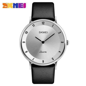 Planet Gates silver silver black Mens Watches Top Brand Luxury Men's Quartz Watch Fashion Ultra Thin Watches For Men Male Clock Relogio Masculino