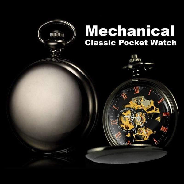 Planet Gates Silver Silver Stainless Steel Classic Full Hunter Mechanical FOB Pocket Watch Steampunk Hand Wind Men Women Clock Gifts