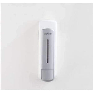 Planet Gates silver single Bathroom Soap Dispenser Shower Liquid Shampoo single 350ml Wall Mounted Bathroom Shower Soap Dispenser,hotel products