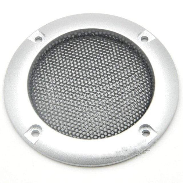 Planet Gates Silver SOTAMIA 2Pcs 2 Inch Speaker Grill Mesh Subwoofer Car Speaker Driver Cover Net Loudspeaker Accessories Parts