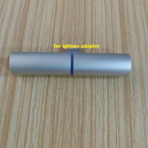 Planet Gates Silver T type dual adapter to 3.5mm Jack Earphones Headphone Aux Audio Adapter Converter for Apple iPhone 8 / 7 / 7 Plus IOS 11