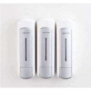 Planet Gates silver three Bathroom Soap Dispenser Shower Liquid Shampoo single 350ml Wall Mounted Bathroom Shower Soap Dispenser,hotel products