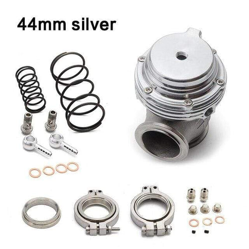 Planet Gates silver Tial 44mm Wastegate Top Steel V-band External Waste Gate For Supercharge Turbo Manifold