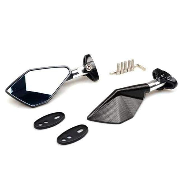 Planet Gates Сребърни Универсални Мотоциклетни CNC Огледала Аксесоари Скутер Части Мото Огледала за Задно Виждане за BMW R1200GS S1000RR F650GS F800GS R1200R