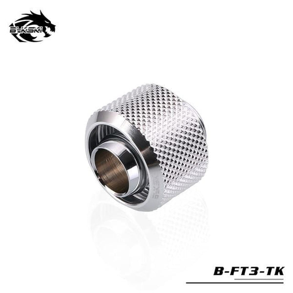 Planet Gates silver Use for Inside Diameter 10mm + Outside Diameter 16mm Pipes 3/8''ID + 5/8"OD Soft Tube Fitting Hand Connector Fitting G1/4