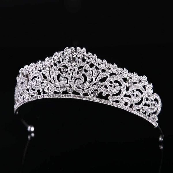 Planet Gates silver Wedding Tiara Crown Queen women Bridal hair accessories Headpiece Hair Jewelry Bride Accessories headband