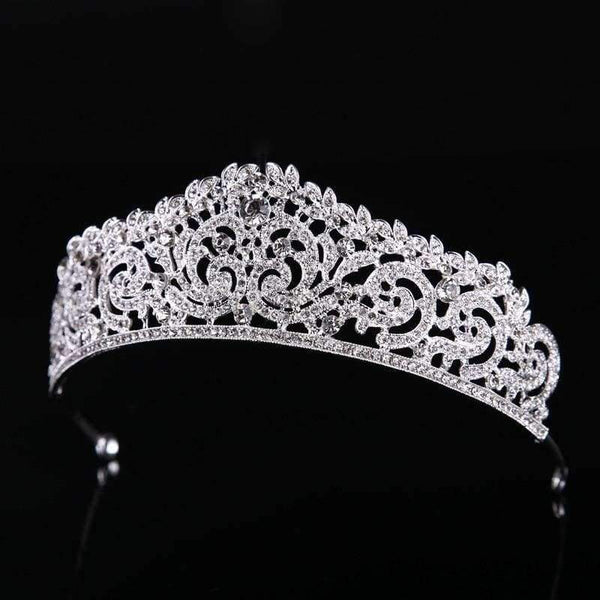 Planet Gates silver Wedding Tiara Crown Queen women Bridal hair accessories Headpiece Hair Jewelry Bride Accessories headband