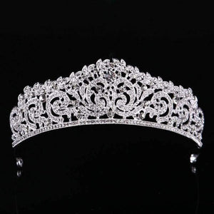 Planet Gates silver Wedding Tiara Crown Queen women Bridal hair accessories Headpiece Hair Jewelry Bride Accessories headband