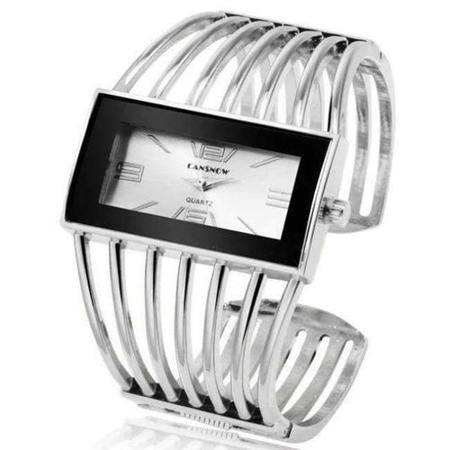 Planet Gates silver white CANSNOW Womens Watch Luxury Fashion Rose Gold Bangle Bracelet Watch Women Dress Clock Female Lady Saati Girls Wristwatch Relojes