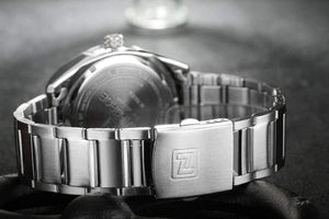 Planet Gates silver white Men Watches Luxury Sport Quartz 30M Waterproof Watches Men's Stainless Steel Band Auto Date Wristwatches Relojes