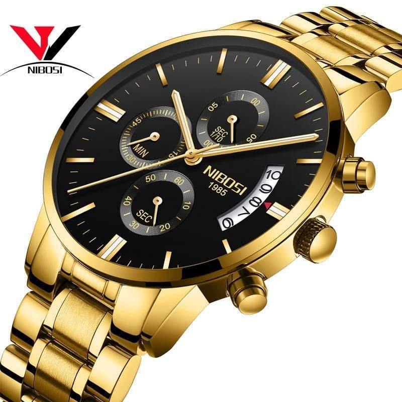 Planet Gates Silver white s Sports Watches For Men Military Army Analog/Chronograph Men Watch Stainless Steel Dress Male Clock Saat