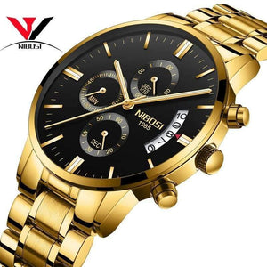 Planet Gates Silver white s Sports Watches For Men Military Army Analog/Chronograph Men Watch Stainless Steel Dress Male Clock Saat