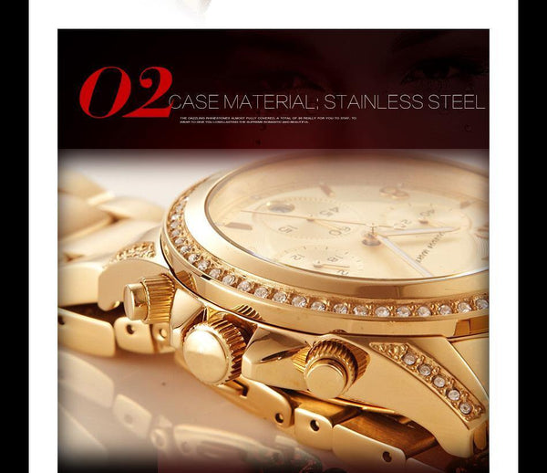 Planet Gates Silver Women's Watches Rose Gold Watch Women Watches Luxury Diamond Ladies Watch Saat Clock relogio feminino reloj mujer