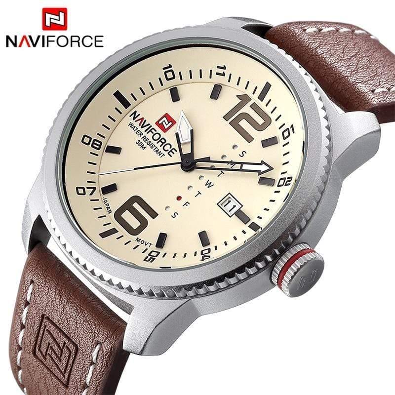 Planet Gates Silver Yellow Men Sport Watches Men's Quartz Clock Man Army Military Leather Wrist Watch  Relogio Masculino