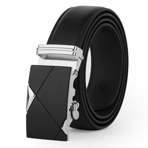 Planet Gates Silver2 1 / 130cm Male automatic buckle belts for men authentic girdle trend men's belts  Fashion designer women jean belt
