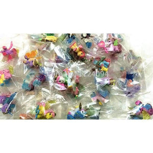 Planet Gates Simba Filly Butterfly Witchy Stars Unicorn ect. Toy Little Horse 3CM Mini Horses Kids Animal Action Dolls 10pcs/lot