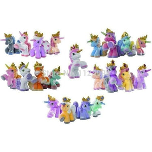 Planet Gates Simba Filly Butterfly Witchy Stars Unicorn ect. Toy Little Horse 3CM Mini Horses Kids Animal Action Dolls 10pcs/lot