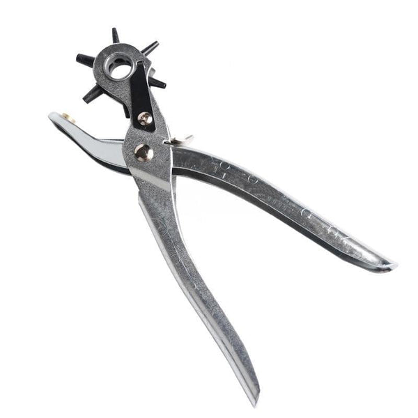 Planet Gates simple Heavy Duty Leather Belt Hole Punch Plier Eyelet Puncher Revolve Sewing Machine Bag Setter Tool Watchband Household Strap leather