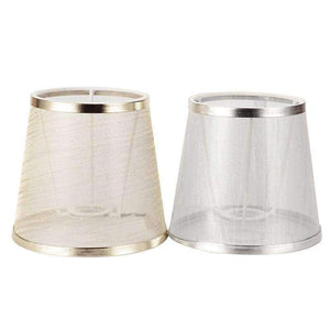 Planet Gates Simple Style Handmade Lamp Shade Modern Transparent Lampshade Golden Silver Colors Light Shade for E14 Chandeliers Wall Lights