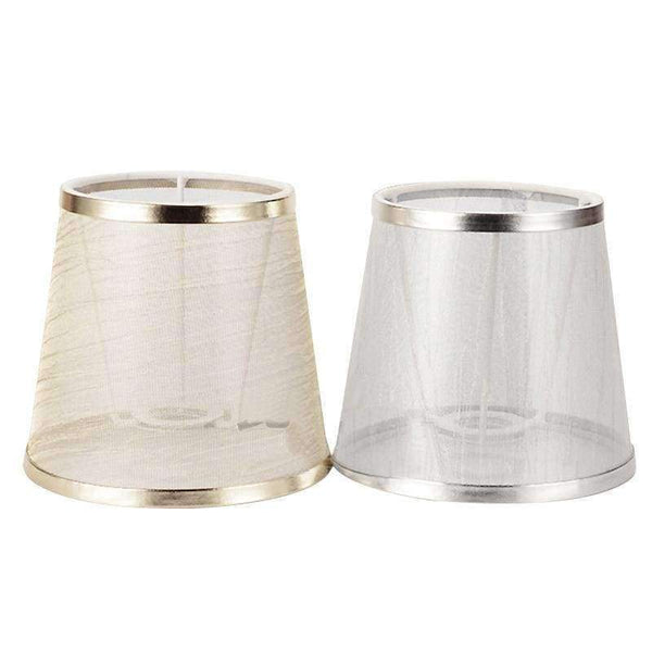Planet Gates Simple Style Handmade Lamp Shade Modern Transparent Lampshade Golden Silver Colors Light Shade for E14 Chandeliers Wall Lights