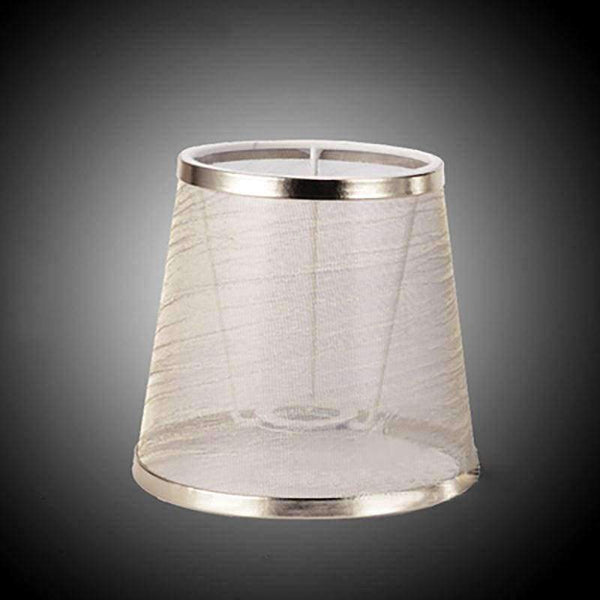 Planet Gates Simple Style Handmade Lamp Shade Modern Transparent Lampshade Golden Silver Colors Light Shade for E14 Chandeliers Wall Lights