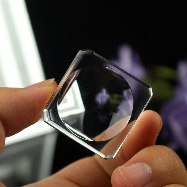 Planet Gates Simple Transparent Crystal Display Square Base Table Holder Stand Home Decor Ornament Glass Ball Bracket