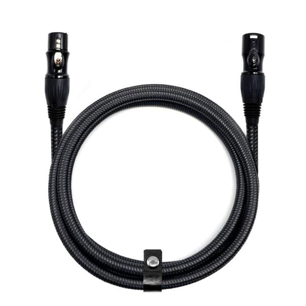 Planet Gates Single / 3m XLR to XLR Microphone Cable Male to Female 2M 5M 10M Balanced XLR 3Pin Nylon Braided for Audio Mixer Amplifiers  2 Pack