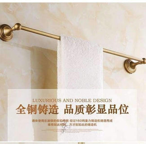 Planet Gates single bar Bathroom Accessories Set Wall Mounted Products Brass Brushed Antique Bath Hardware Sets Wall Mounted Bronze Oiled Brush