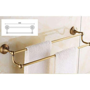 Planet Gates single bar Bathroom Accessories Set Wall Mounted Products Brass Brushed Antique Bath Hardware Sets Wall Mounted Bronze Oiled Brush