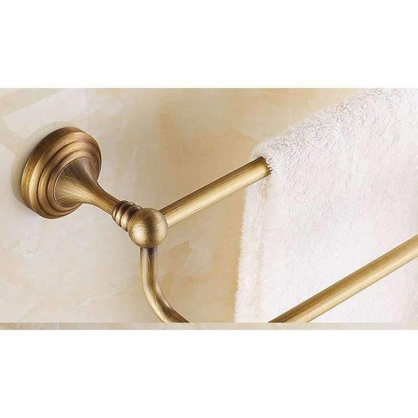 Planet Gates single bar Bathroom Accessories Set Wall Mounted Products Brass Brushed Antique Bath Hardware Sets Wall Mounted Bronze Oiled Brush