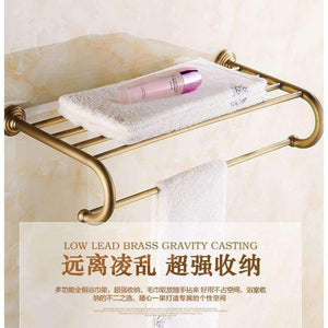 Planet Gates single bar Bathroom Accessories Set Wall Mounted Products Brass Brushed Antique Bath Hardware Sets Wall Mounted Bronze Oiled Brush