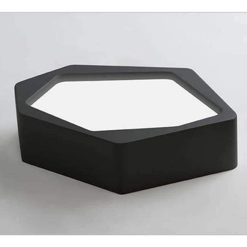 Planet Gates single black / 12W Library 1 Pcs Novelty Cell Led Light modern Commercial Lighting For Office Study Room Surface Black White Led Ceiling Lamp Avize