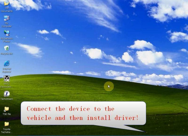 Planet Gates Single Cable Mini-VCI J2534 FOR Toyota/Lexus TIS Techstream V13.00.022 Diagnostic tool Cable MINI VCI