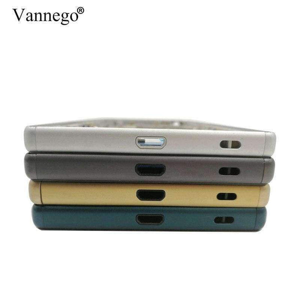 Planet Gates single card gold Middle frame For Sony Xperia Z5 Dual E6653 E6603 E6633 case Replacement parts Housing Metal With Dust Plug And Adhesive