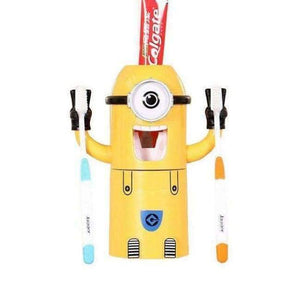 Planet Gates Single Eye Bathroom Products Cartoon Automatic Toothpaste Dispenser Cute Squeezers Toothbrush Holder Bathroom Accessories Set For Kids