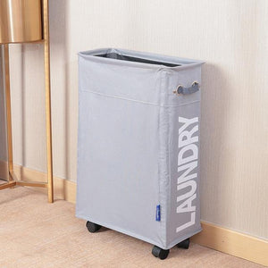 Planet Gates Single Grid Grey 2 Laundry Basket Organizer 3 Grid Large Laundry Hamper Bin Waterproof Laundry Bags For Dirty Clothes Storage Box