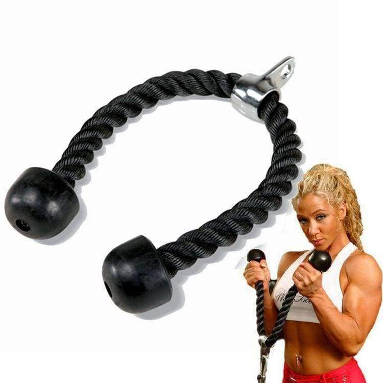Planet Gates Single Head Rope Abdominal Crunches Cable Laterals Biceps Pull Rope Fitness Equipment Body Building Gym muscle Training