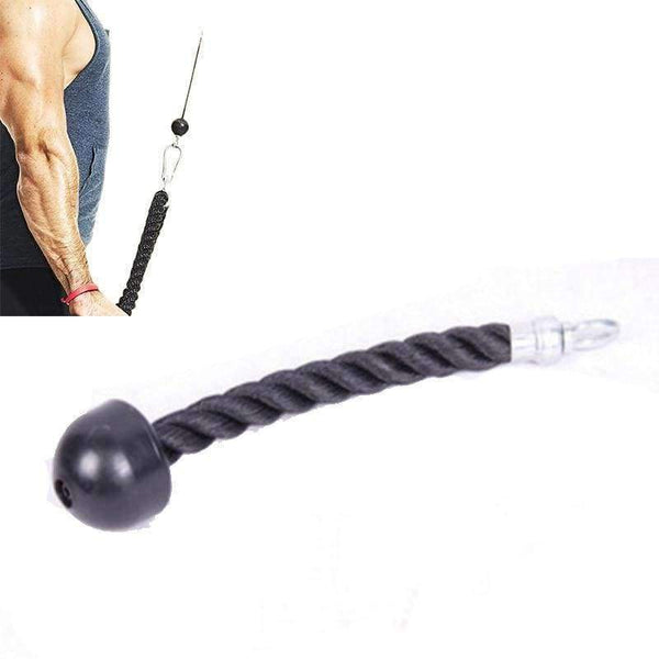 Planet Gates Single Head Rope Abdominal Crunches Cable Laterals Biceps Pull Rope Fitness Equipment Body Building Gym muscle Training