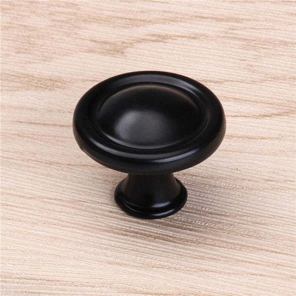 Black Durable Aluminum Alloy 96/128mm Single Hole Door Handle for Furniture Drawer Kitchen Cupboard Cabinet Drawer Pull Knobs