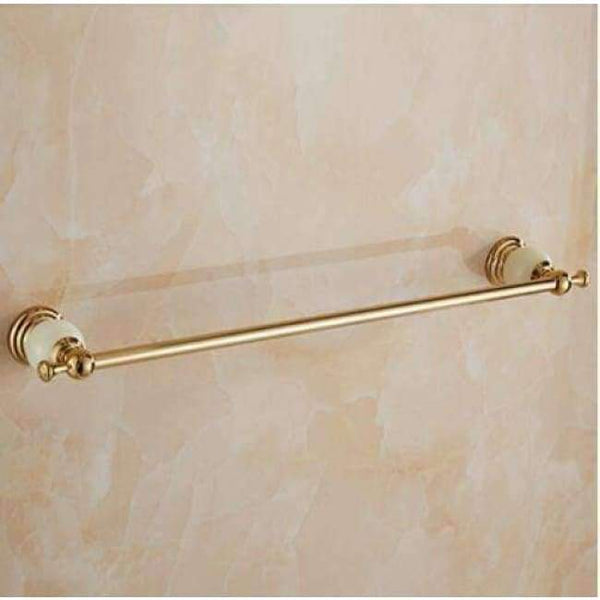 Planet Gates Single towel bar / China Brass & Jade Bathroom Accessory Set,Paper Holder,Towel Bar,Soap basket,towel rack,towel ring Toilet brush bathroom hardware set