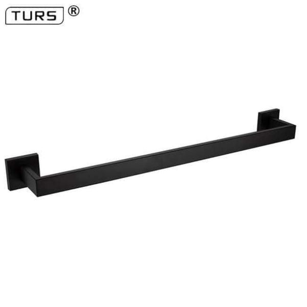 Planet Gates Single Towel Bar SUS 304 Stainless Steel Bathroom Hardware Set Black Matte Paper Holder Toothbrush Holder Towel Bar Bathroom Accessories