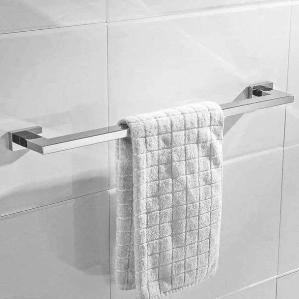 Planet Gates Single Towel Bar SUS304 Stainless Steel Bathroom Hardware Set Chrome Mirror Polished Toilet Paper Holder Robe Hook Towel Bar Bathroom Accessories